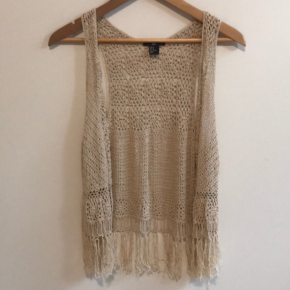 Boho H&M festival vest